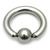 Titanium BCR 2.0mm Large Gauge (Ball Closure Ring) 2mm, 19mm, 6mm - alternative image