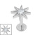 Titanium Internal Labret 1.2mm Jewelled Wish Upon A Star - SKU 75339