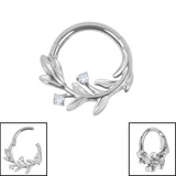 Titanium Secret Garden Hinge Ring - SKU 75431