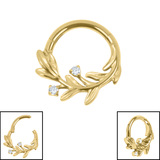 Titanium Secret Garden Hinge Ring - SKU 75432