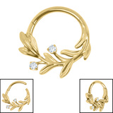 Titanium Secret Garden Hinge Ring - SKU 75434