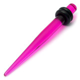 Acrylic Plain Stretcher - Straight 1.6-9mm 4mm, Purple
