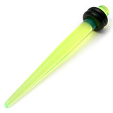 Acrylic Plain Stretcher - Straight 1.6-9mm 5mm, Green