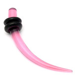 Acrylic Plain Claw Stretchers 2-8mm 4mm, Pink