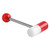 Acrylic Pill Tongue Barbell 1.6mm 14mm / Red (one bar only) - alternative image