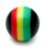 Acrylic Rasta Ball - SKU 8011