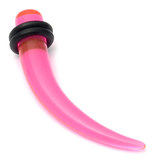Acrylic Plain Claw Stretchers 2-8mm 8mm, Pink
