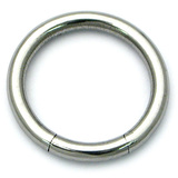 Steel Smooth Segment Ring 2.0mm, 10mm