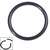 Black Steel Smooth Segment Rings - SKU 8260