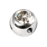 Steel Side-threaded Jewelled Balls 1.6x5mm - SKU 8306
