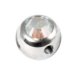 Steel Side-threaded Jewelled Balls 1.6x5mm - SKU 8308