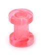 Acrylic Marble Screw Flesh Tunnel - SKU 8395