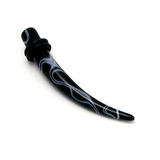 Acrylic Marble Claw Stretchers 5mm, Black