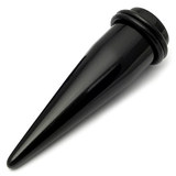Acrylic Plain Stretcher - Straight 18-30mm 20mm, Black