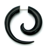 Organic Fake Stretcher (OFP2-6) OFP3 - Horn, 0.8mm 'push fit'