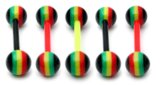 Acrylic Flex Barbells - all styles - SKU 8543