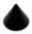 Acrylic Cones 1.2mm 1.2mm, 3mm, 3mm, Black