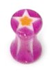 Acrylic Glitter Star Plug - SKU 8805