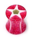 Acrylic Glitter Star Plug - SKU 8822