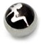 Steel Logo Balls - Pictures 1.6mm, 6mm, Trucker Lady