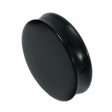 Acrylic Mega Plug 32mm, Black