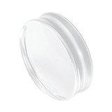 Acrylic Mega Plug 32mm, Clear