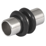 Steel Flesh Tube 4mm, (15mm length)
