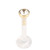 Bioflex Push-fit Labret with 18ct Gold Jewelled Top (2.8mm Top) - SKU 9490