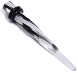 Acrylic Tornado Stretcher 12 / black clear combination