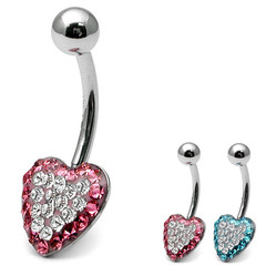 Belly Bar - Glitzy Heart