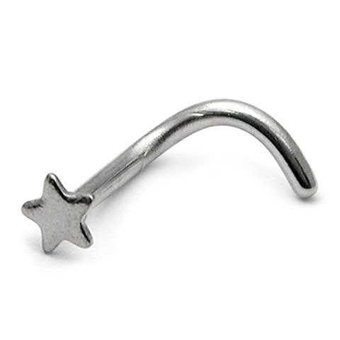 Surgical Steel Nose Stud - Star