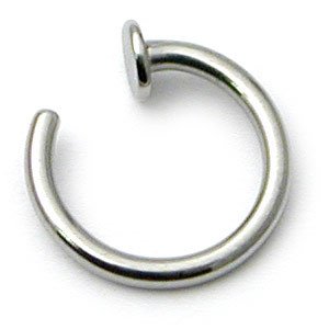 Surgical Steel Open Nose Ring 