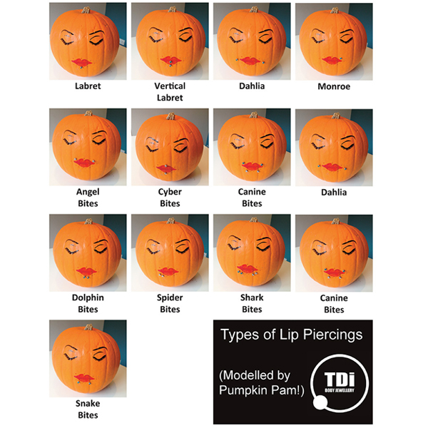 Types of hotsell piercings mouth