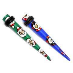 Penguin & Santa Acrylic Stretchers - Christmas