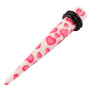 Acrylic Stretchers - Pink Love Hearts