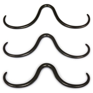 Acrylic Moustache Tongue Barbell