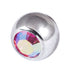 Steel Threaded Jewelled Balls 1.6x6mm