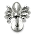 Steel Labret with Cast Steel Attachment 1.2mm