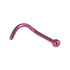 Titanium Nose Studs - 2mm Ball 1.0mm Gauge