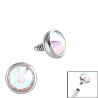 Steel Jewelled Ball for Internal Thread shafts in 1.2mm