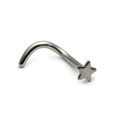 Steel Star Nose Stud