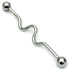 Steel Industrial Scaffold Barbell with wiggle shaft IND5