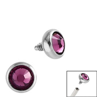 Steel Jewelled Ball for Internal Thread shafts in 1.2mm