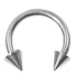 Titanium Coned Circular Barbells (CBB) (Horseshoes)