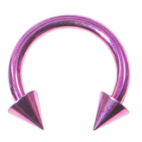 Titanium Coned Circular Barbells (CBB) (Horseshoes)