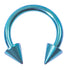 Titanium Coned Circular Barbells (CBB) (Horseshoes)