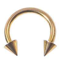 Titanium Coned Circular Barbells (CBB) (Horseshoes)