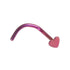 Titanium Nose Studs - Heart and Star