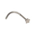 Titanium Nose Studs - Heart and Star