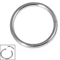 Titanium Smooth Segment Ring (2 Piece)